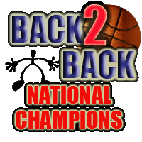 Back to Back 2007 & 2008 National AAU Super Showcase Champions